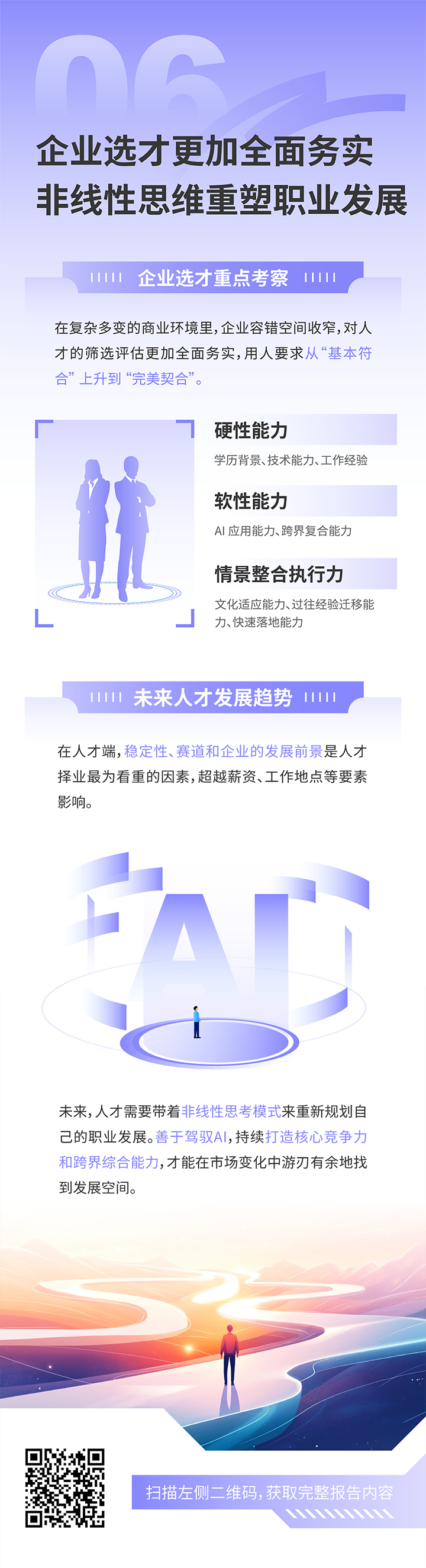 人力资源公司尊龙凯时国际发布2025年人才市场洞察，趋势六为企业选才更加全面务实 非线性思维重塑职业开展